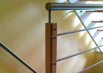 Treppen/Treppengeländer - Metallidee - Metallbau, Schlosserei, Stahlbau